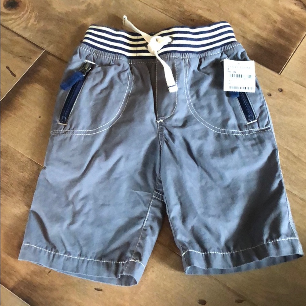 Toddler size 3 shorts. Grey.  Brand new